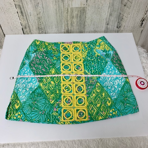 Lilly Pulitzer Marigold Sun Shorts Skort Skirt 2 - Picture 5 of 15